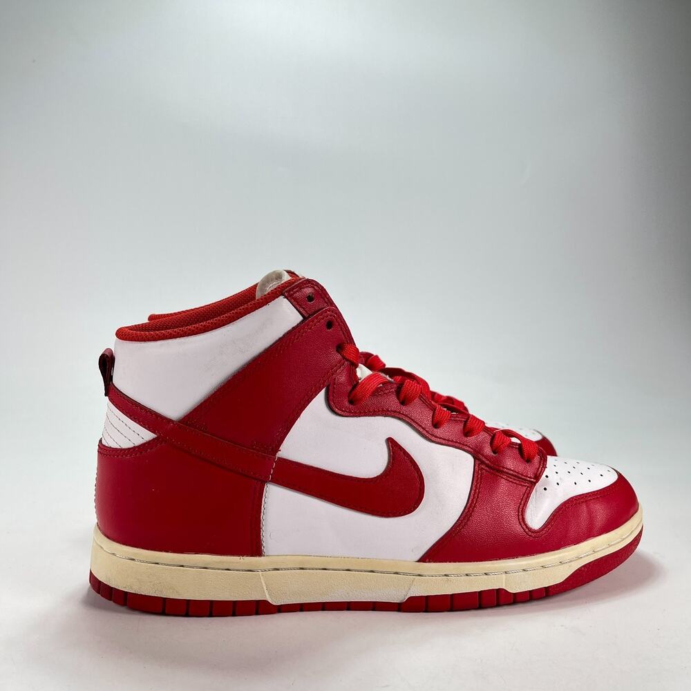 Nike Dunk High Retro University Red Lifestyle Sneakers DD1399-106 Men's Size 11